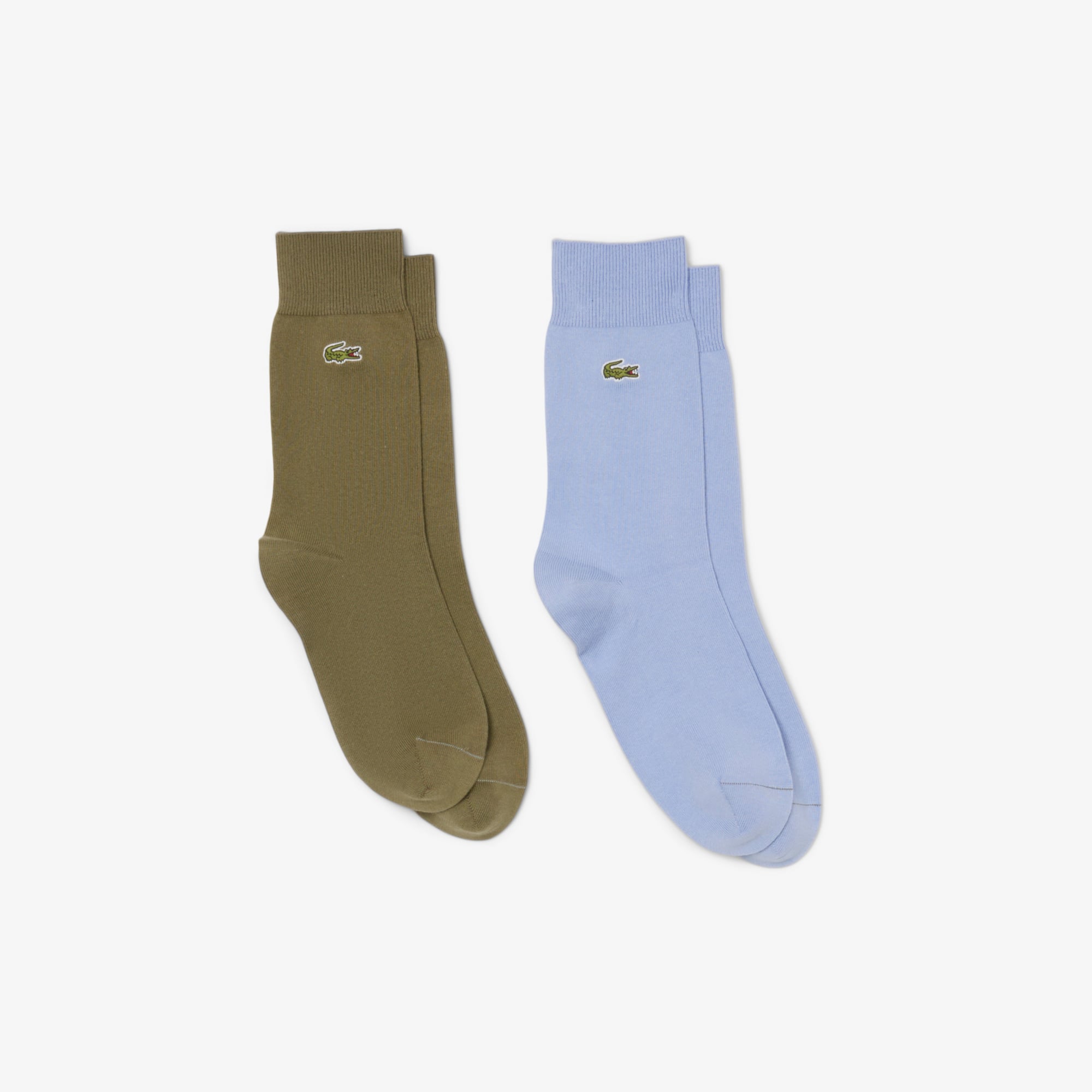 Lacoste Unisex 2-pack Long Socks - 9 - 12.5