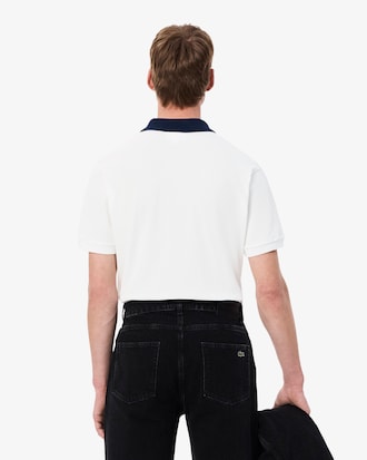Polo De Corte Cl&aacute;sico Con Cuello En Contraste L.12.12 Para Hombre