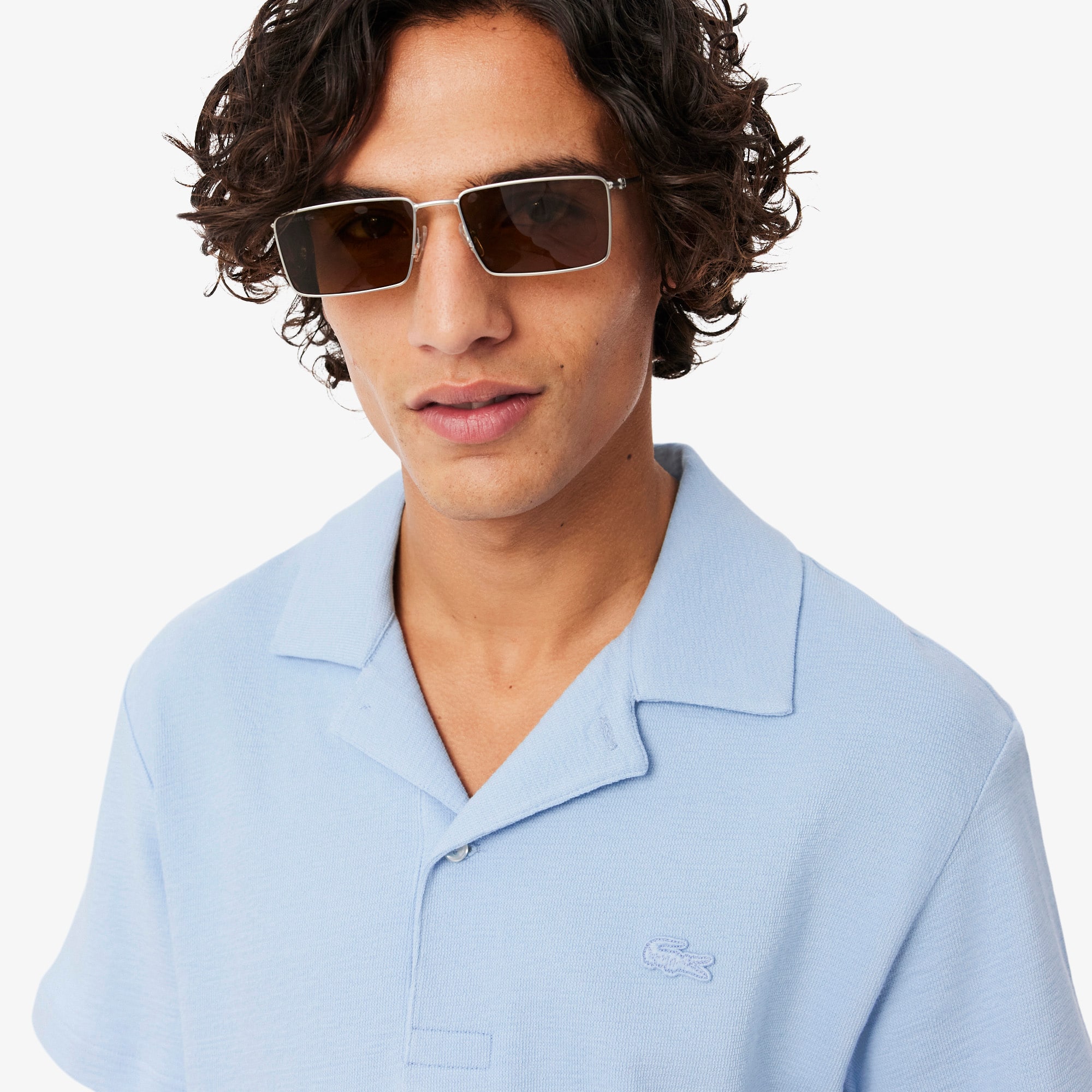 Classic Fit Textured Polo