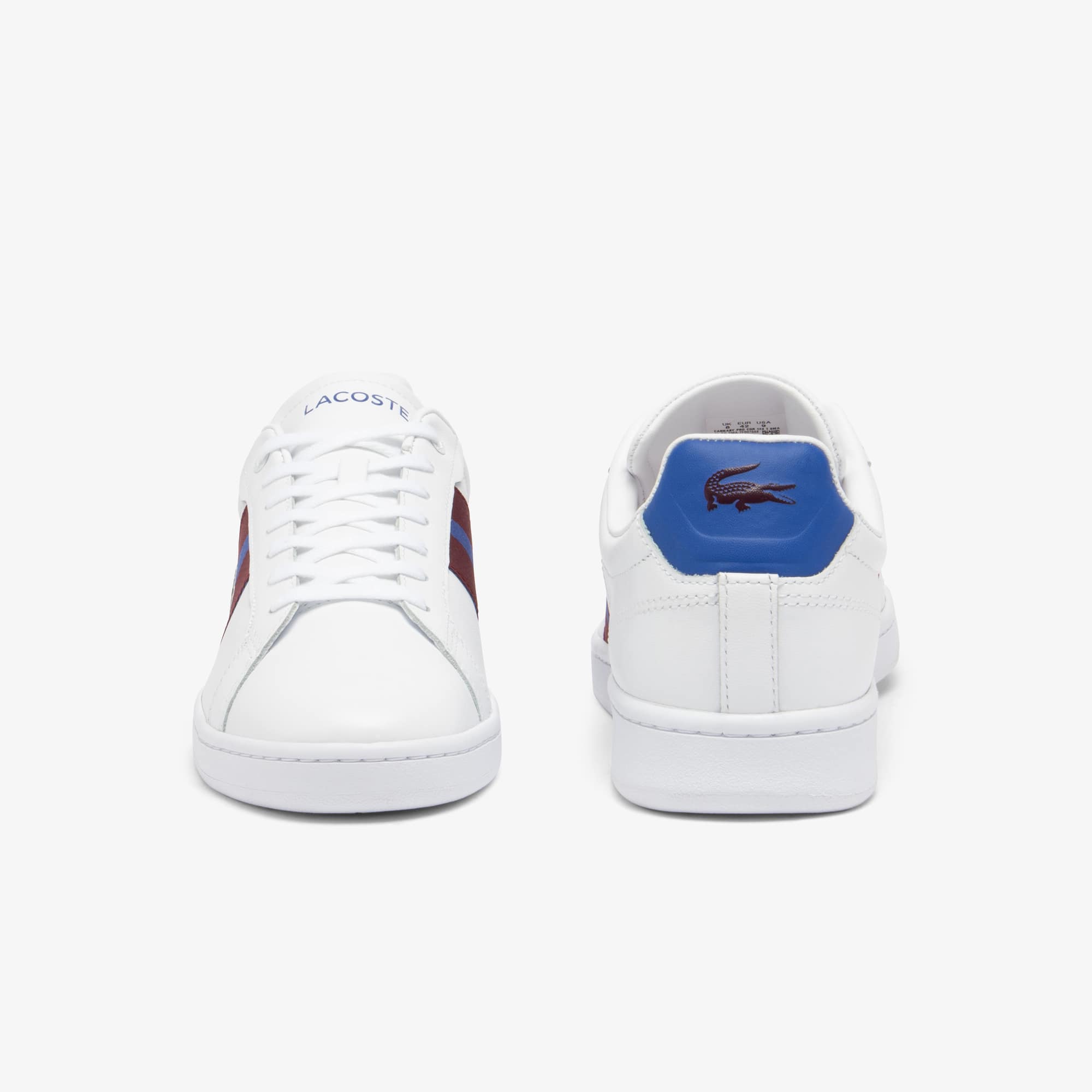 スニーカー LACOSTE cannaby pro 7-45SMA0089 Men's Carnaby Pro CGR Bar Leather Sneakers - Sneakers - New