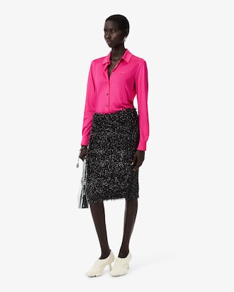 Runway Satin Slim Fit Shirt