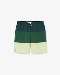 Striped Swim Trunks