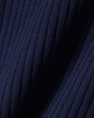 Women's Short Sleeve Merino Wool Rib Knit Sweater