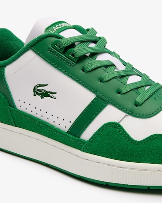Sneakers de deporte de Piel con clip en T para hombre