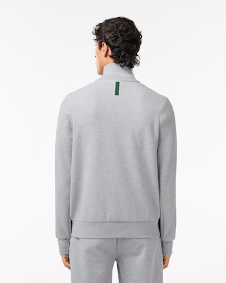 Men's High-Neck Zip-Up Sweatshirt
