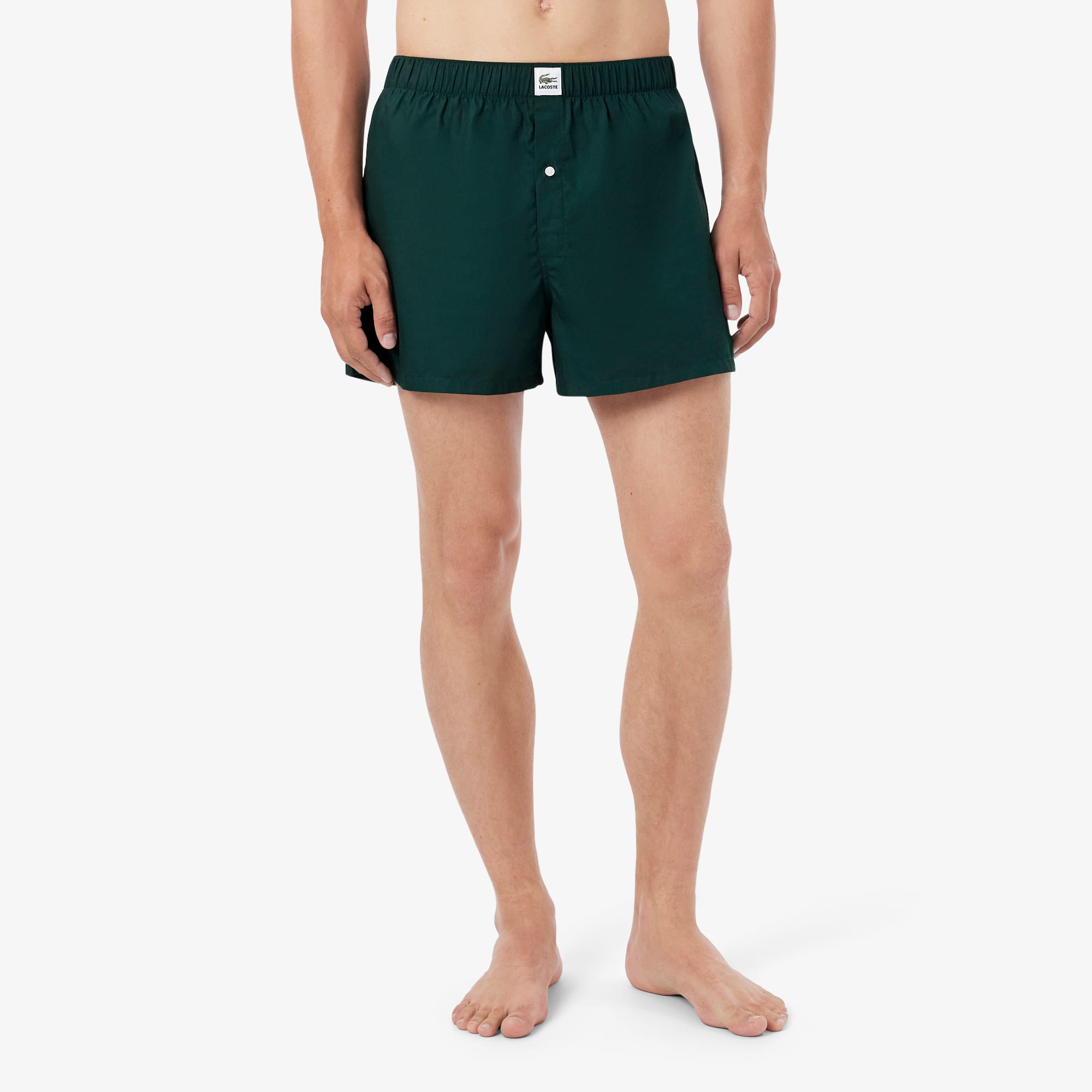 3-Pack Striped Cotton Poplin Boxers