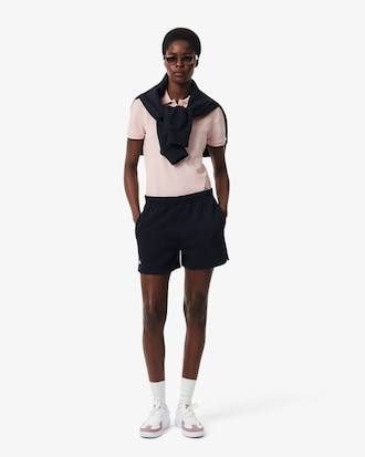 Women's L.12.D Slim Fit Stretch Mini Piqu&eacute; Polo