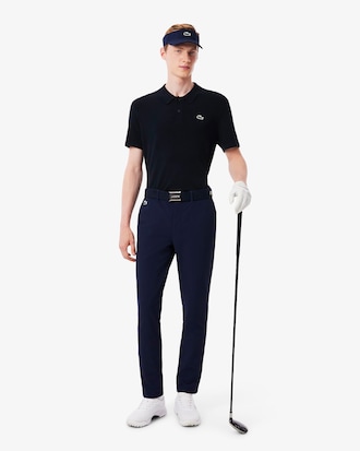 Men's Short Sleeve Polo Collar Golf Sweater