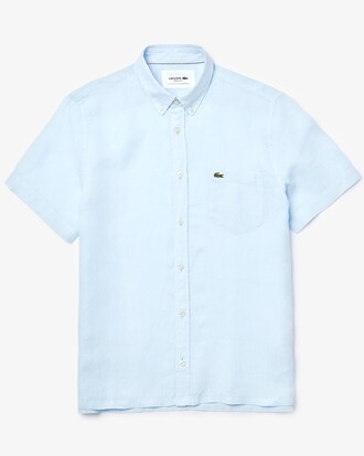 Men's Regular Fit Linen Shirt