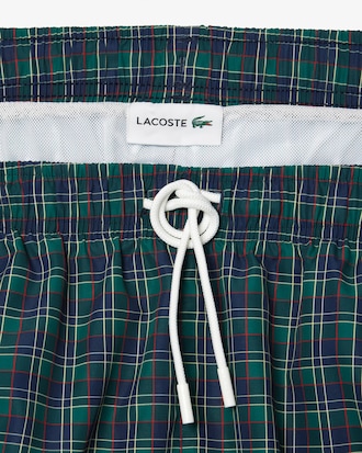 Traje de baño corto estampado