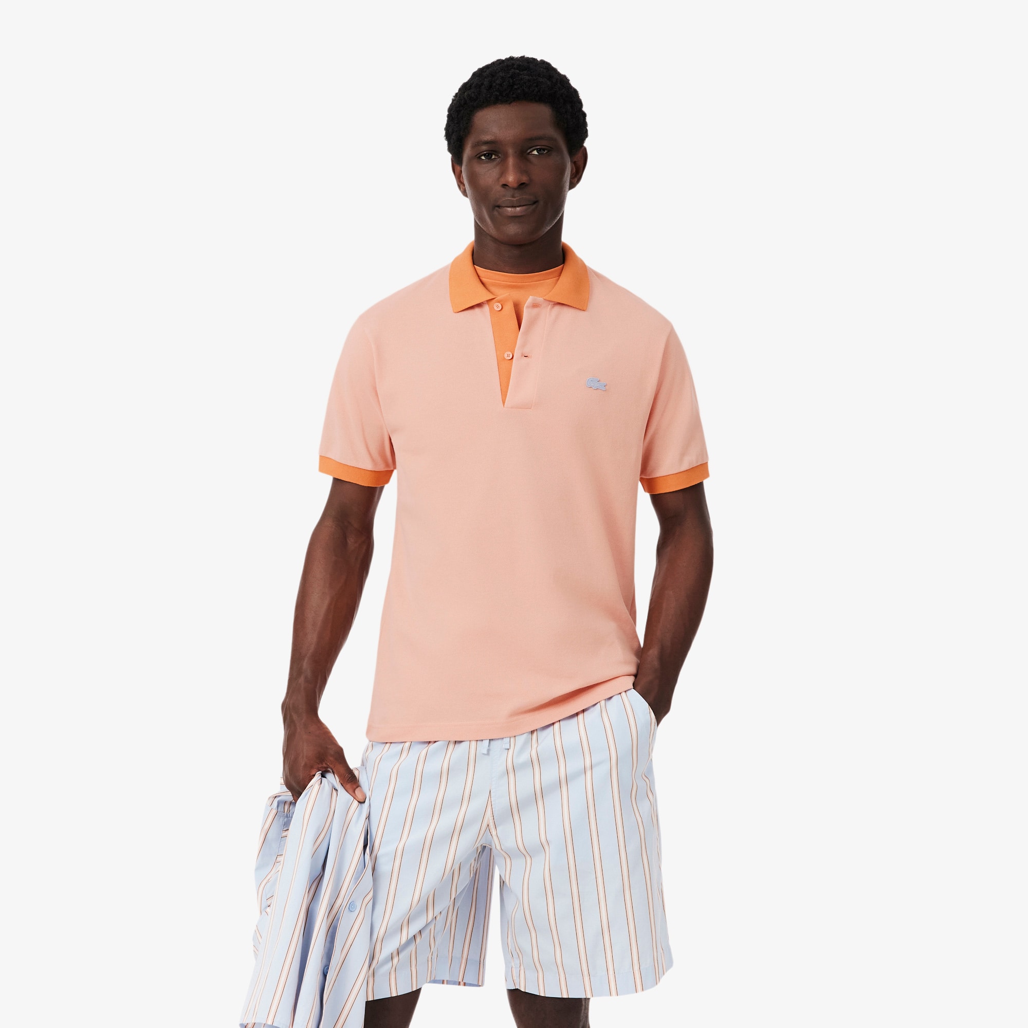 Classic Fit Contrast Rib Polo - Polo Shirts - New In 2026 | Lacoste