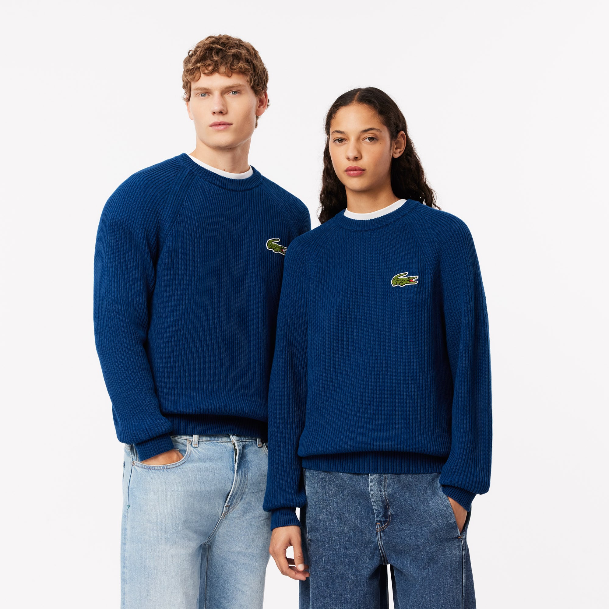 Oblast スウェット Unisex Ribbed Cotton Badge Sweater - Sweaters & Sweatshirts