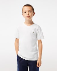 Kids' V-Neck Cotton T-Shirt