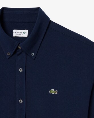 Regular Fit Piqu&eacute; Shirt