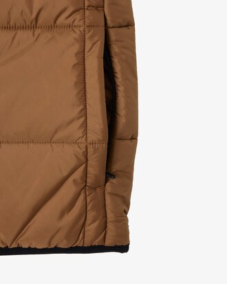 Men's Puffer Vest with Removable Hood