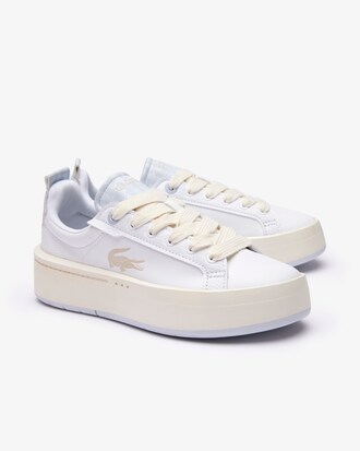 Sneakers de mujer Carnaby de piel y plataforma con monograma