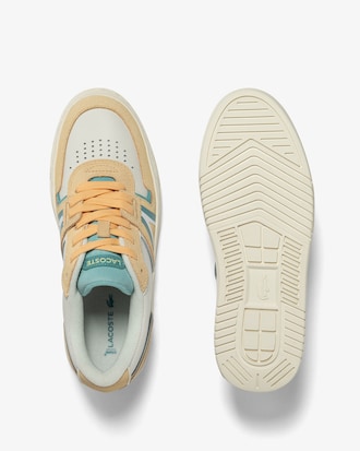 Women's L001 Leather Colorblock Sneakers