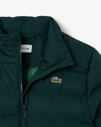 Kids' Hooded Diamond Puffer Jacket