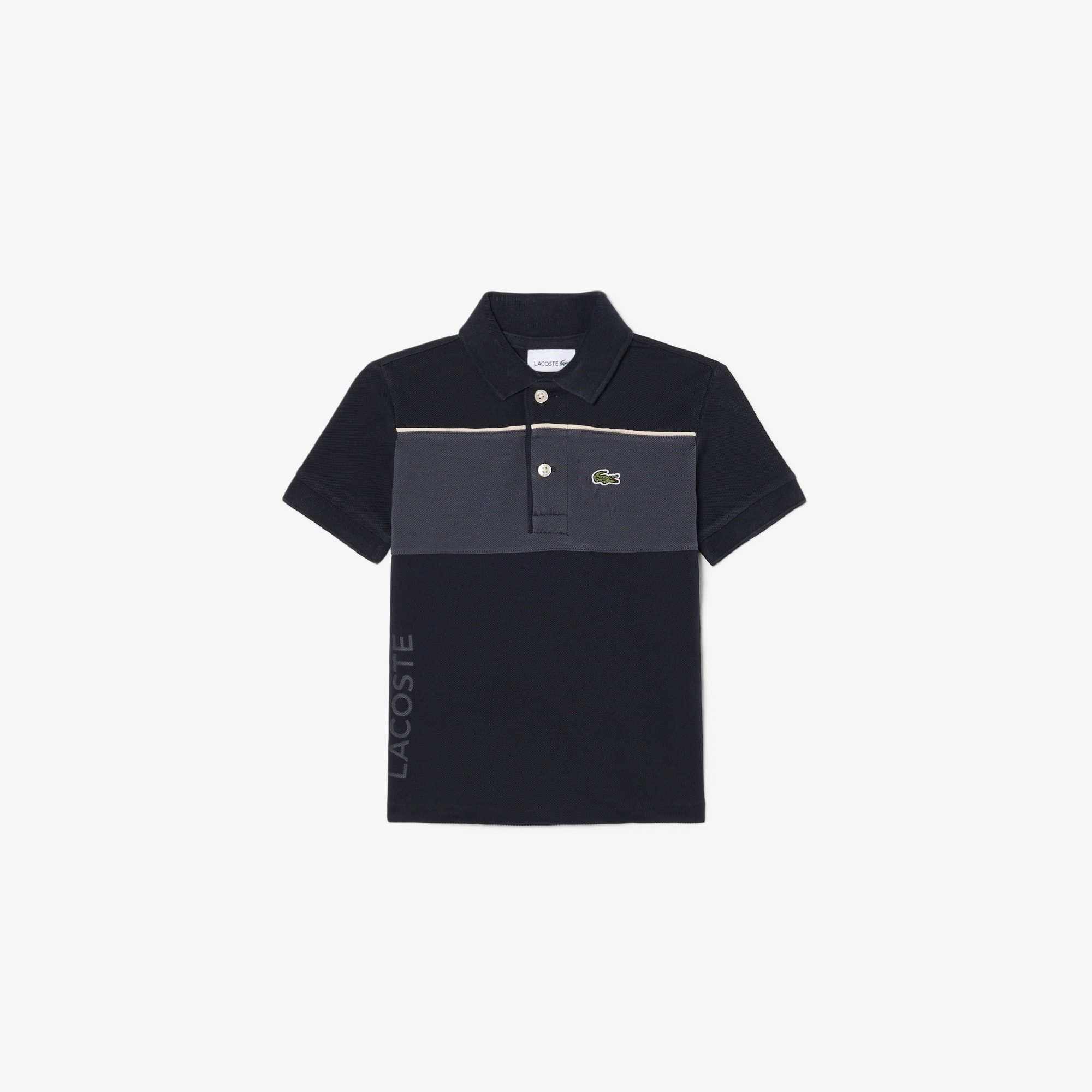 Lacoste Colorblock Petit Piqué Polo - 6 Years In Multi