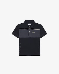 Colorblock Petit Piqu&eacute; Polo Shirt