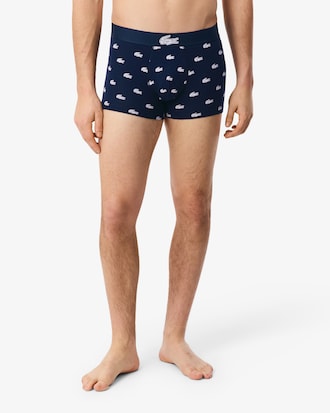 Crocodile Print Cotton Trunks