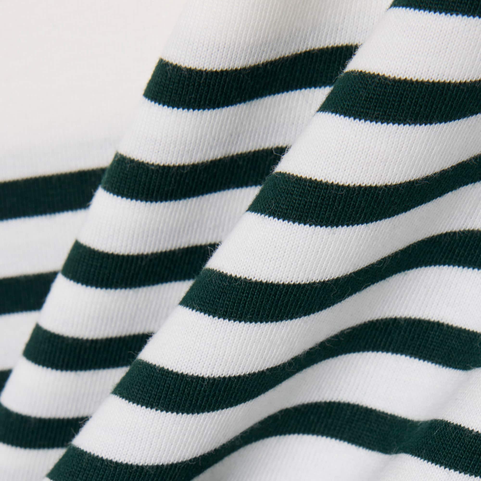 Striped Jersey Color-block T-shirt
