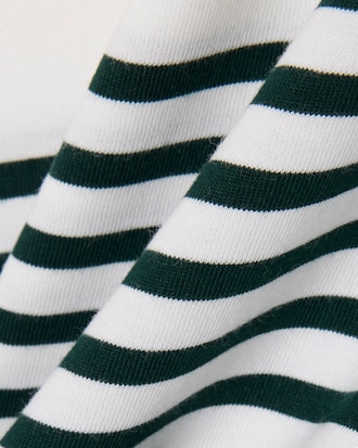 Striped Jersey Color-block T-shirt
