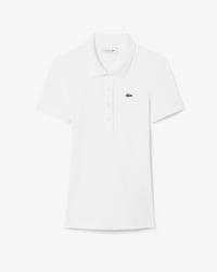Women's Slim Fit L.12.D Ribbed Cotton Polo