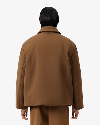 Runway Padded Wool Blend Jacket