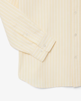 Unisex Relaxed Fit Striped Oxford Shirt