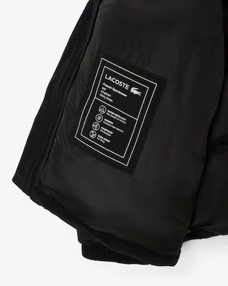 Men's Water-Repellent Hooded Down Jacket