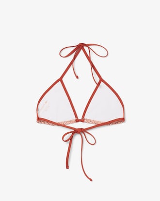 Women's Printed Jersey Swim Top