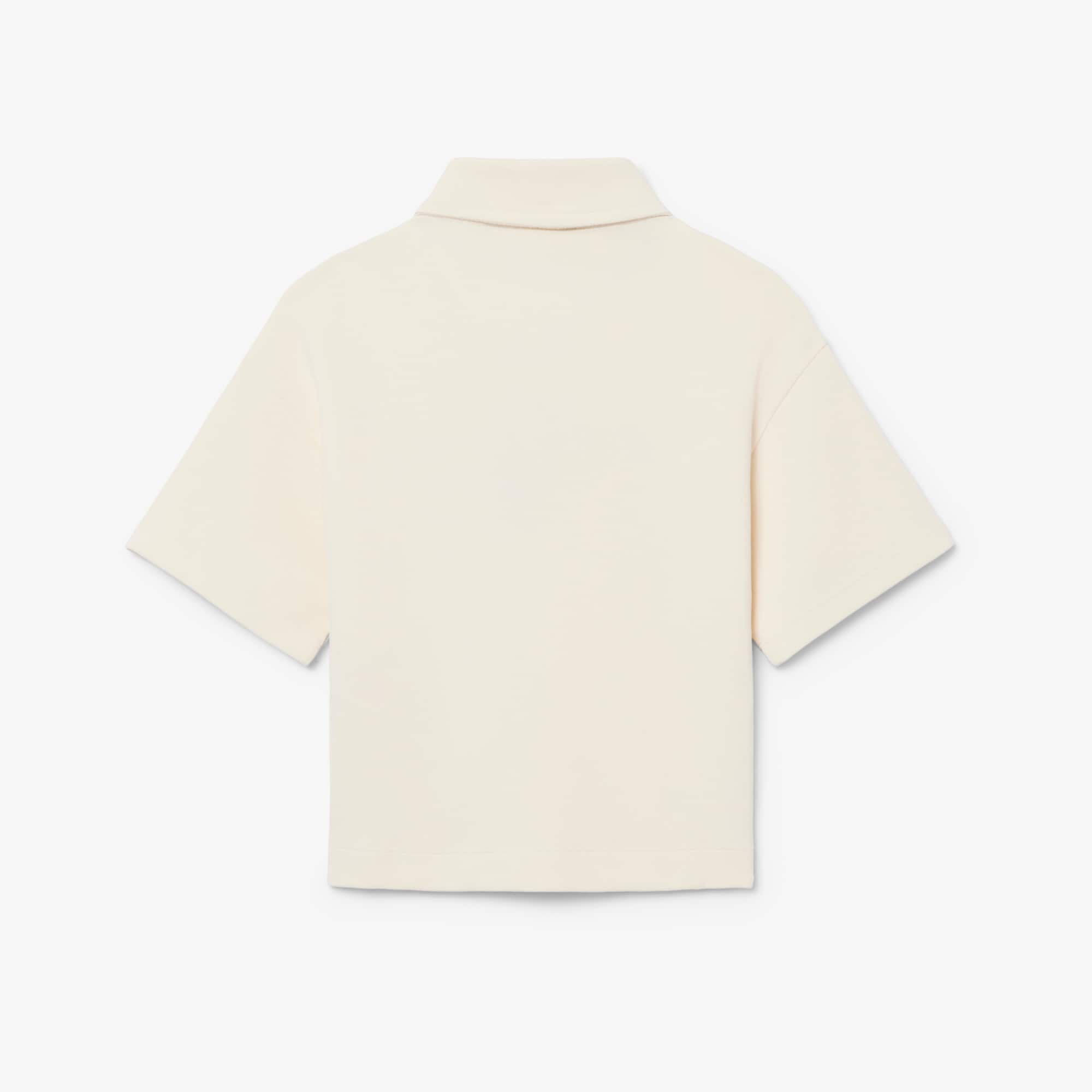 Girls' Oversized Piqué Polo