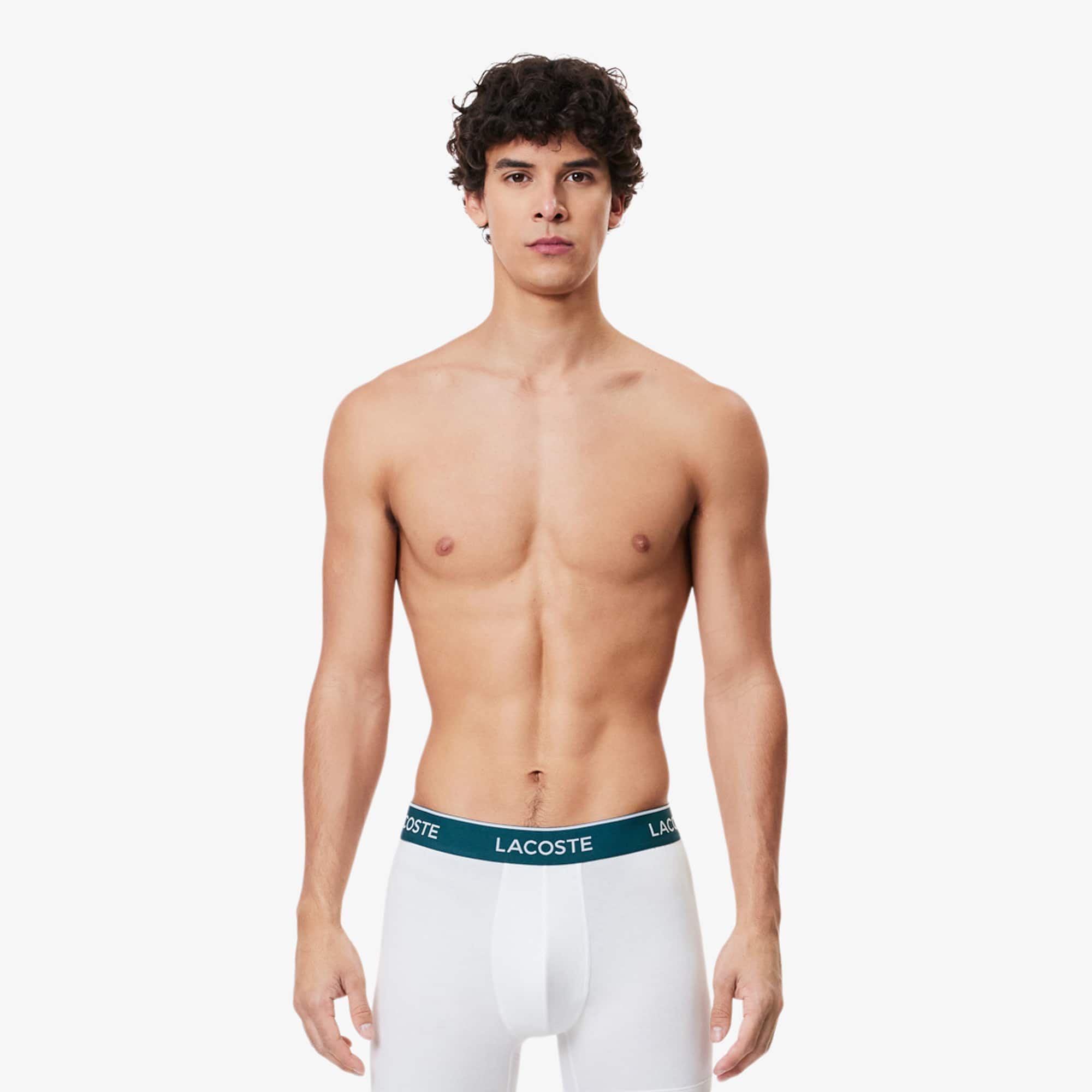 トランクス Lacoste Boxer Briefs Underwear 3-Pack 6H3420-NUA Pack de 3 bóxers de algodón elástico - Underwear - Novedades