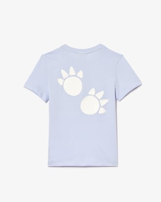Kids' Crocodile Print Cotton T-Shirt