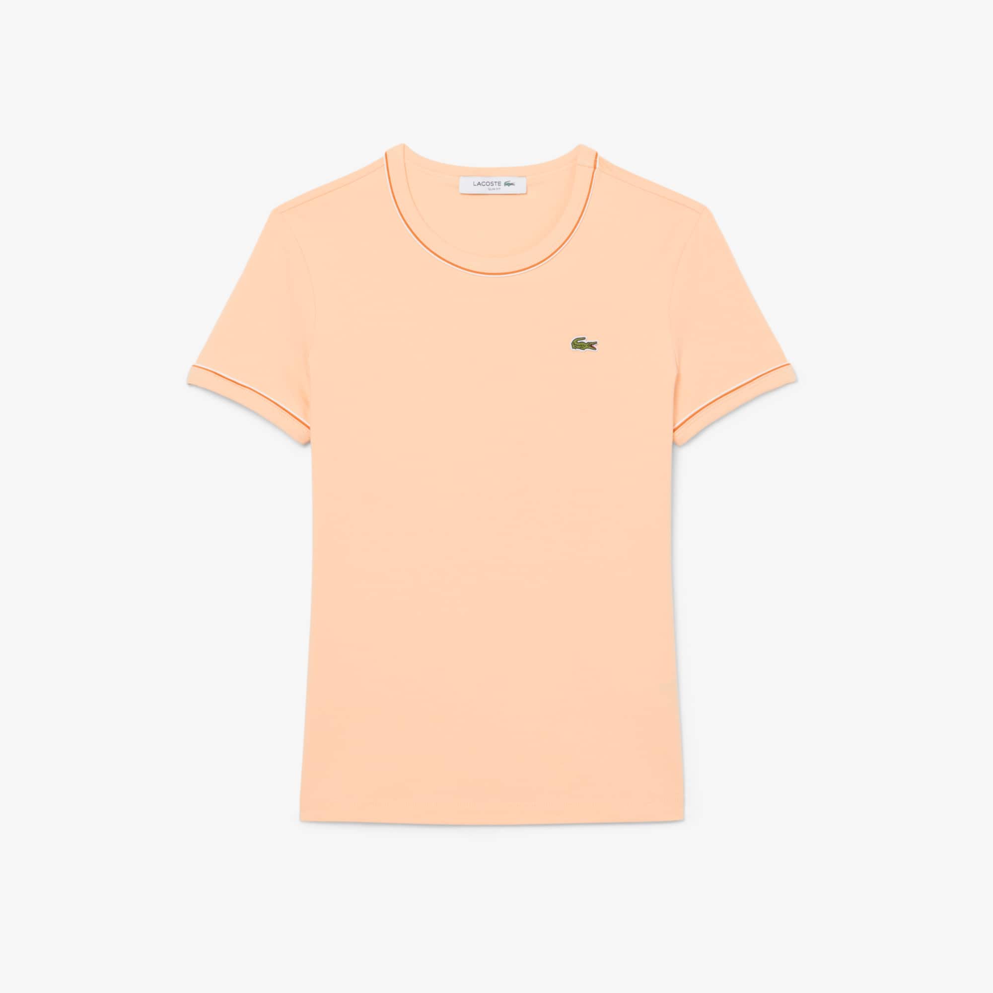 Women's Contrast Trim Jersey T-Shirt - Organic Cotton - New In