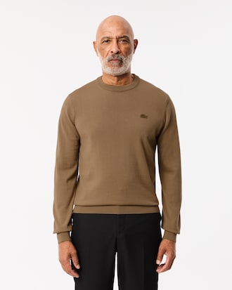 Men's Merino Wool Crew Neck Sweater