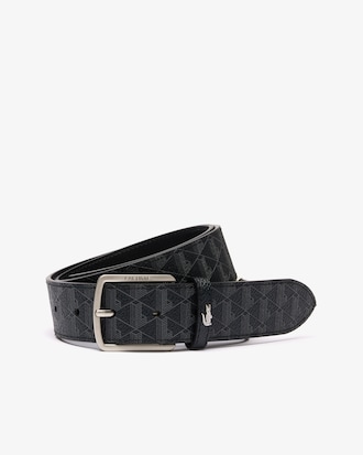 The Blend Monogram Print Belt