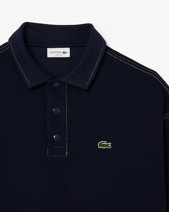 Men's Loose Fit Piqué Sweatshirt