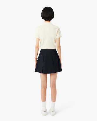 Short Fluid Pleated Skirt