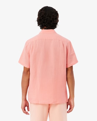 Men's Short Sleeve Linen Shirt  