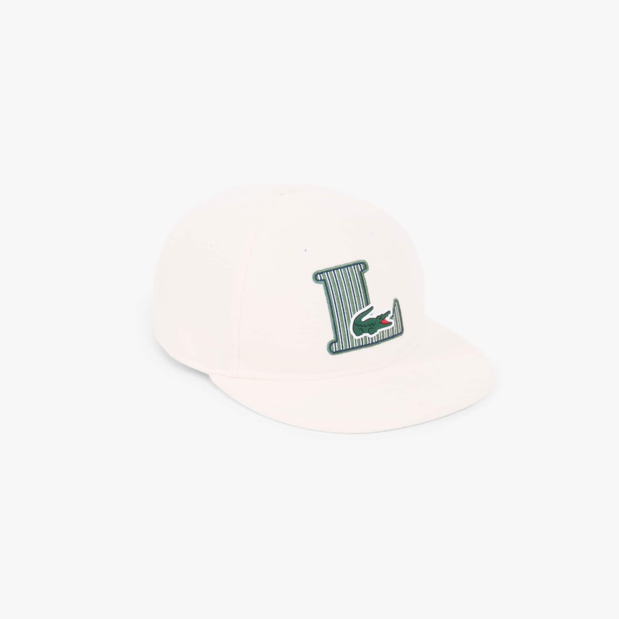 Gorra Retro Crown Lacoste x New Era Blanco