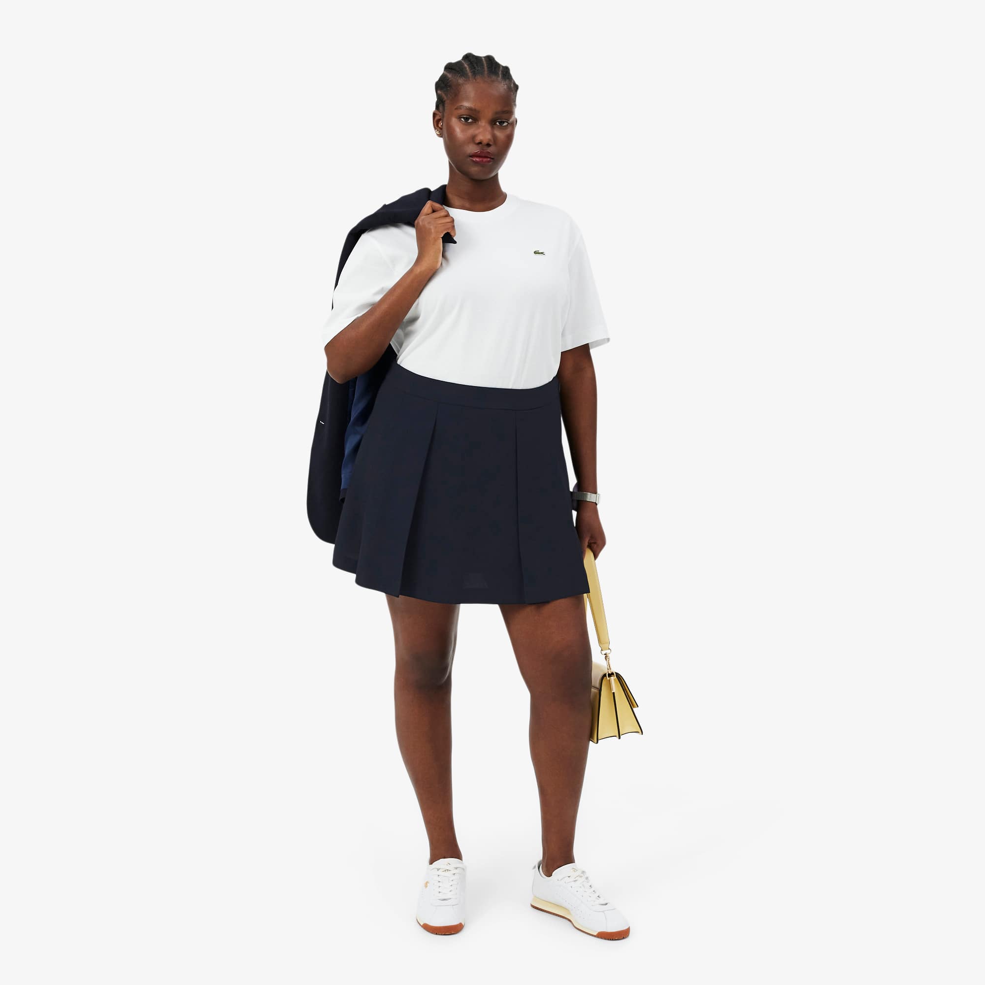 Short Fluid Pleated Skirt - Shorts & Skirts - New In 2026 | Lacoste