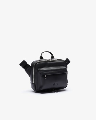 Bolso Urban Breathe de piel suave con cierre para hombre