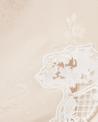 Runway Landscape Embroidery Tulle Dress