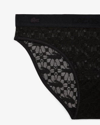 Logo Waist Mesh Briefs