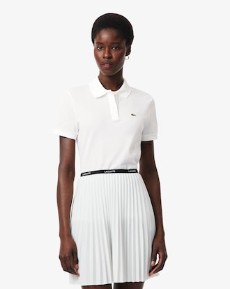 Women's Regular Fit Supple Petit Piqu&eacute; Polo