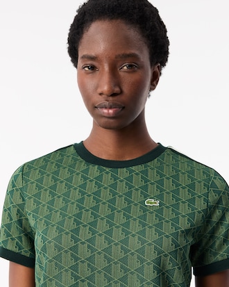 Women's Slim Fit Monogram T-Shirt