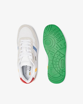 Sneakers T-Clip Lacoste x Polaroid femme en cuir