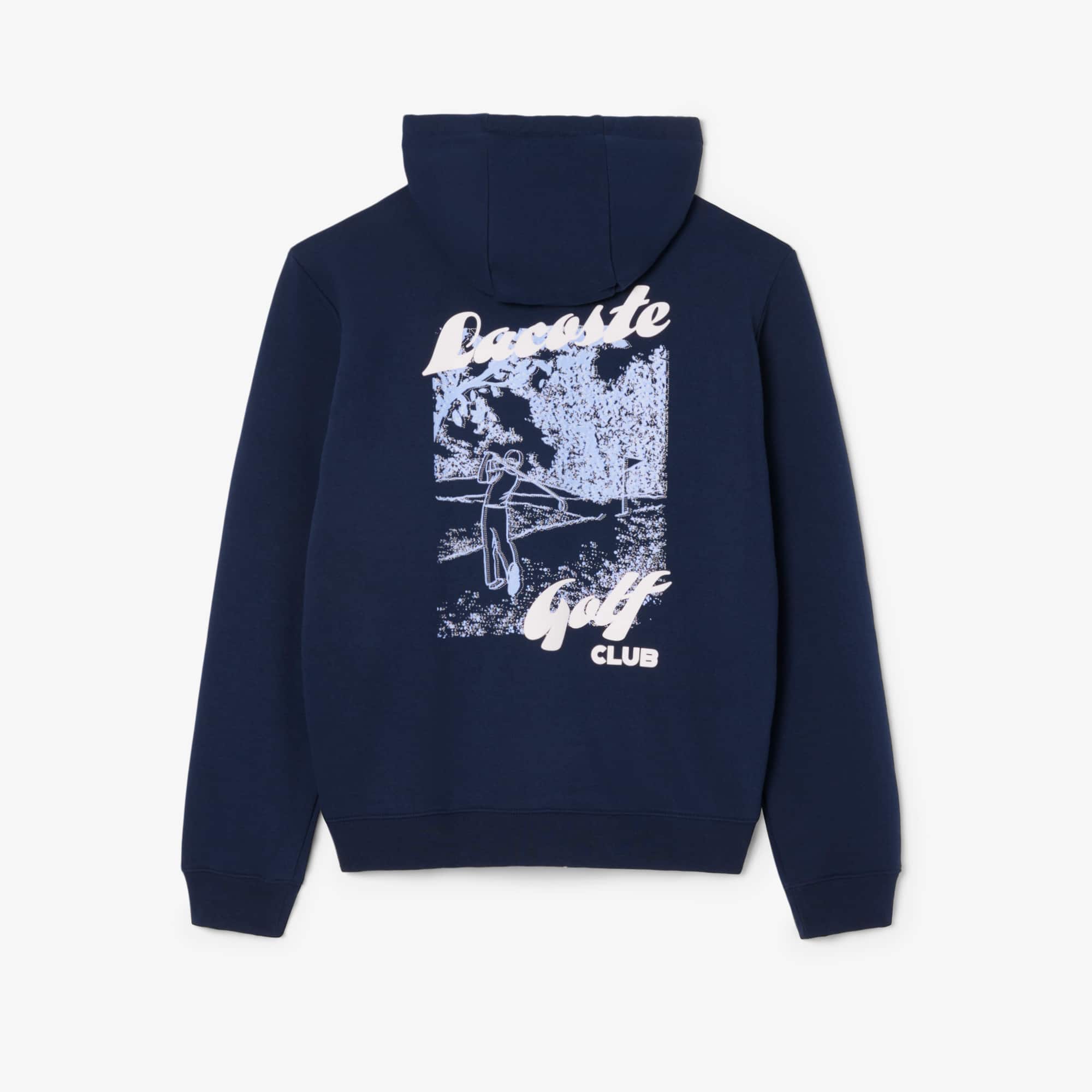 Men's Printed Fleece Golf Hoodie - Sweaters & Sweatshirts - New In